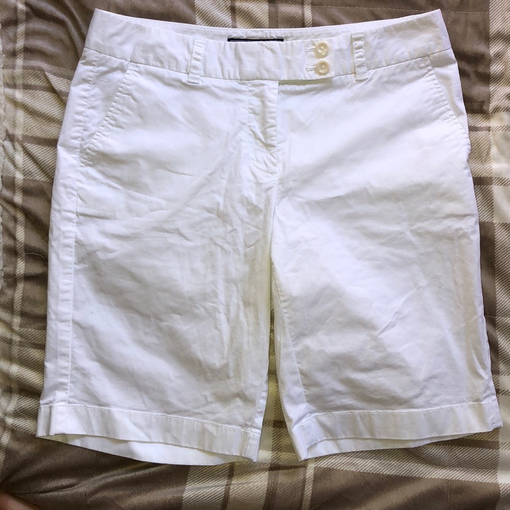 Vineyard Vines White Bermuda Shorts